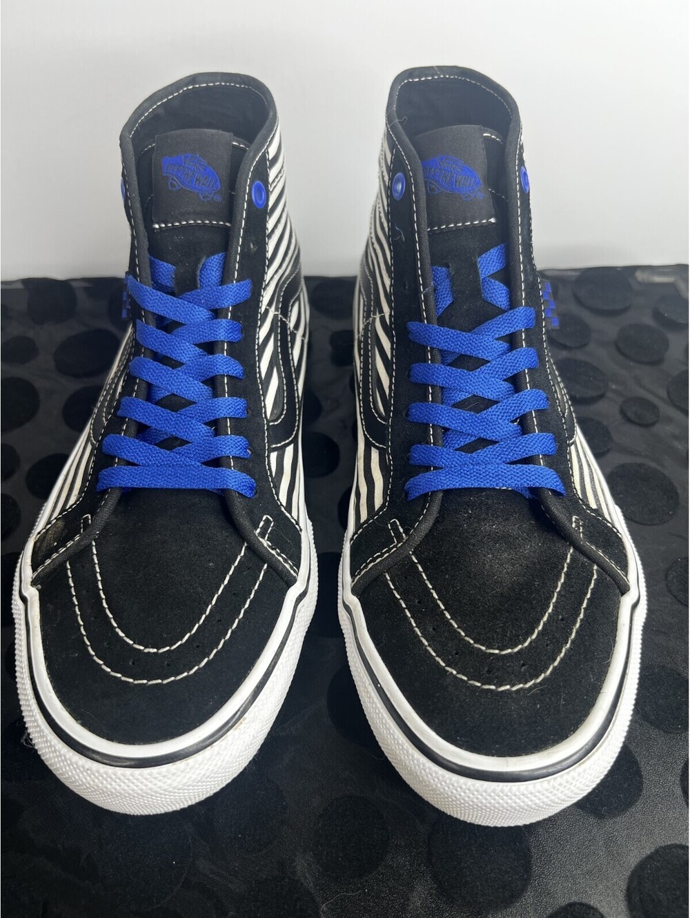 Vans x Breana Geering Sk8-Hi Decon Skeleton Hand Men's 10.5 Women's 12 Excellent